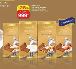 Auchan Lindt Gold Táblás Csokoládé ajánlat