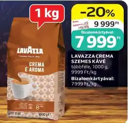Auchan LAVAZZA CREMA SZEMES KÁVÉ ajánlat