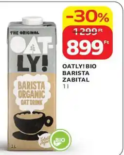 Auchan OATLY! BIO BARISTA ZABITAL ajánlat