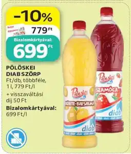 Auchan Pölöskei Diab Szörp ajánlat