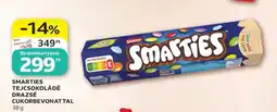 Auchan SMARTIES TEJCSOKOLÁDÉ DRAZSÉ CUKORBEVONATTAL ajánlat
