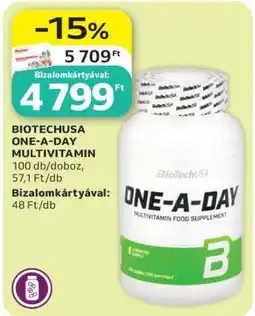Auchan BioTechUSA One-A-Day Multivitamin ajánlat