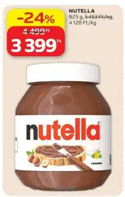 Auchan Nutella ajánlat