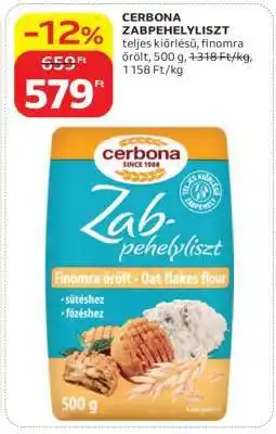 Auchan CERBONA ZABPEHELYLISZT ajánlat