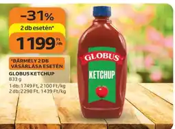 Auchan Globus ketchup ajánlat