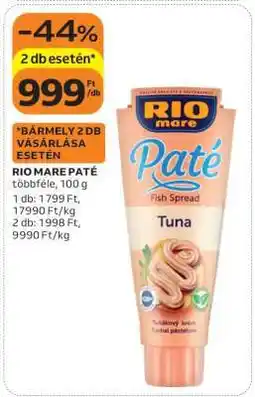 Auchan RIO MARE Paté ajánlat