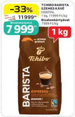 Auchan Tchibo Barista Szemes Kávé ajánlat