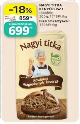 Auchan Nagyi titka kenyérliszt ajánlat