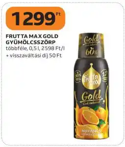 Auchan FRUTTA MAX GOLD GYÜMÖLCSSZÖRP ajánlat
