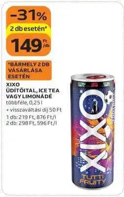 Auchan XIXO Üdítőital, Ice Tea vagy Limonádé ajánlat