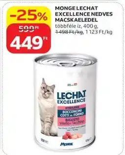 Auchan MONGE LECHAT EXCELLENCE NEDVES MACSKAELEDEL ajánlat