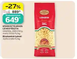 Auchan IZSÁKI 8 TOJÁSOS LEVESTÉSZTA ajánlat