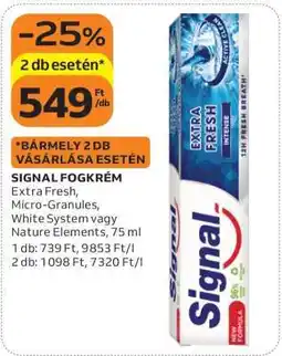 Auchan Signal fogkrém ajánlat