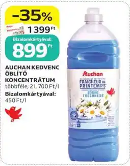 Auchan Auchan Kedvenc Öblítő Koncentrátum ajánlat