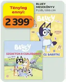 Auchan BLUEY MESEKÖNYV ajánlat