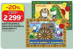 Auchan Bartos Erika: Bogyó és Babóca mesekönyv ajánlat