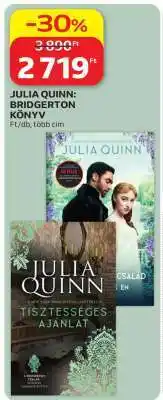 Auchan Julia Quinn: Bridgerton Könyv ajánlat