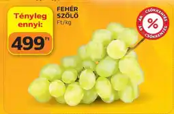 Auchan Fehér szőlő ajánlat