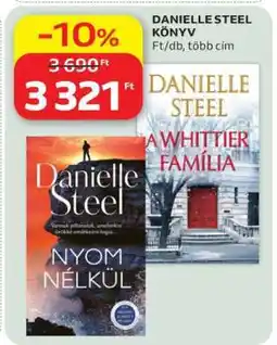 Auchan DANIELLE STEEL KÖNYV ajánlat