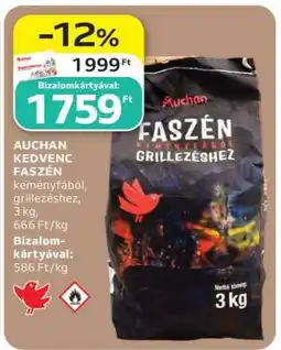 Auchan Auchan Kedvenc Faszén ajánlat