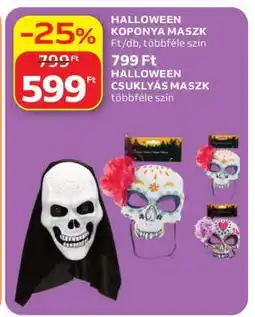 Auchan HALLOWEEN KOPONYA MASZK ajánlat