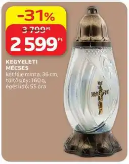 Auchan KEGYELETI MÉCSES ajánlat
