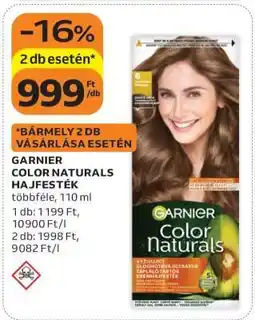 Auchan Garnier Color Naturals hajfesték ajánlat