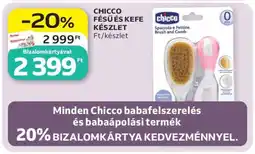 Auchan CHICCO FÉSŰ ÉS KEFE KÉSZLET ajánlat