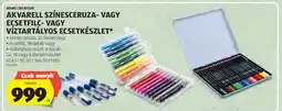 ALDI AKVARELL SZÍNESCERUZA- VAGY ECSETFILC- VAGY VÍZTARTÁLYOS ECSETKÉSZLET ajánlat