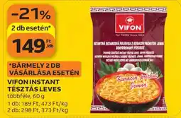Auchan Vifon Instant Tésztás Leves ajánlat