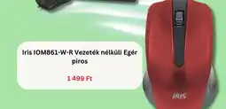 BestByte Iris Iom86-W-R vezeték nélküli egér piros ajánlat