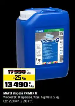 OBI Mapei alapozó primer g ajánlat