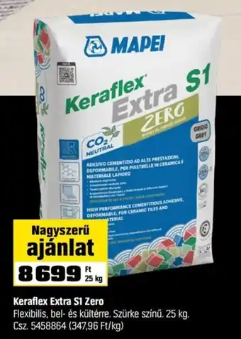 Mapei keraflex extra s1 zero