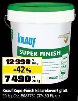 OBI Knauf superfinish ajánlat