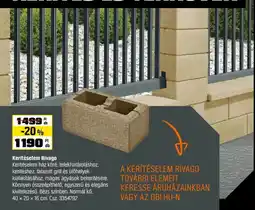 OBI Kerítéselem Rivago ajánlat