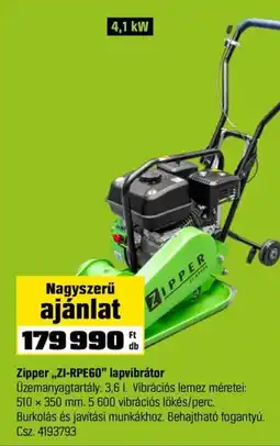 OBI Zipper lapvibrátor ajánlat
