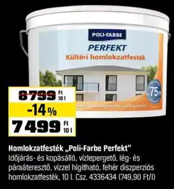OBI Poli-farbe perfekt homlokzatfesték ajánlat