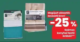 T konyhai textil