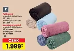 Interspar R polárpléd ajánlat