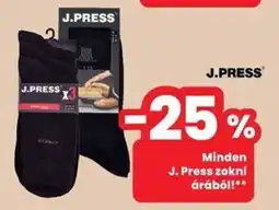 Interspar J. Press zokni ajánlat