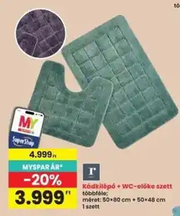 Interspar R kádkilépő + wc-előke szett ajánlat