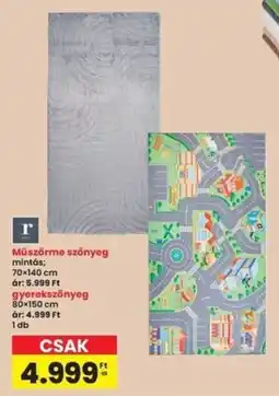 Interspar r műszőrme szőnyeg ajánlat