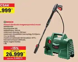 Interspar Bosch hosszú lándzsás magasnyomású mosó ajánlat