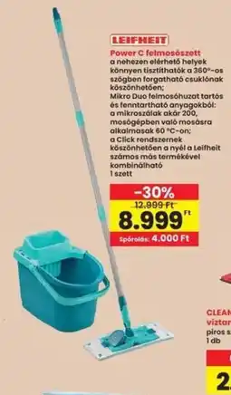 Interspar Leifheit power c felmosószett ajánlat