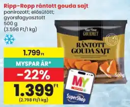 Spar Ripp-Ropp rántott gouda sajt ajánlat