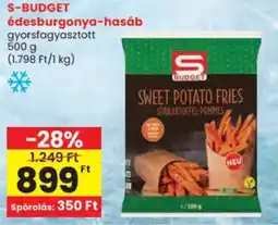 Spar S budget édesburgonya-hasáb ajánlat