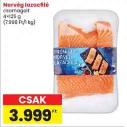 Spar Norvég lazacfilé ajánlat