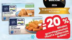 Spar Frosta gyorsfagyasztott haltermék ajánlat