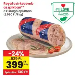 Spar Royal csirkecomb ajánlat