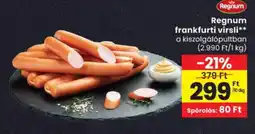 Spar Regnum frankfurti virsli ajánlat